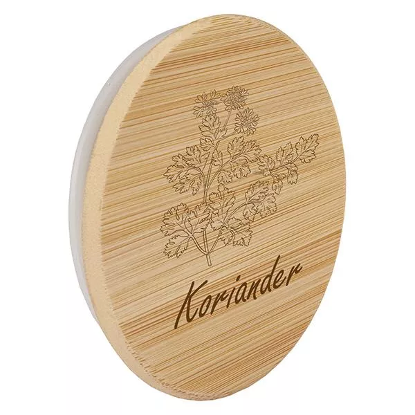 Holzdeckel "Koriander" für WECK RR60