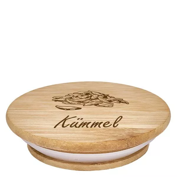 Holzdeckel "Kümmel" für WECK RR60