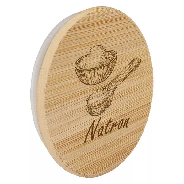 Holzdeckel "Natron" für WECK RR60