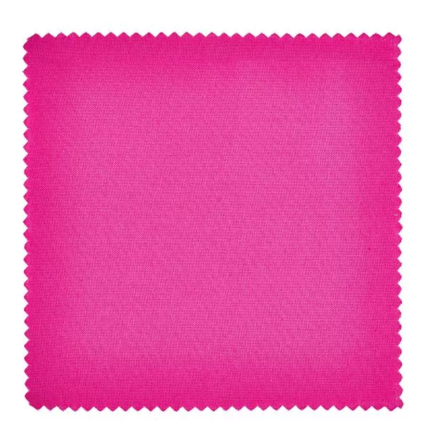 Stoff Schmuckdeckchen pink 15cm eckig