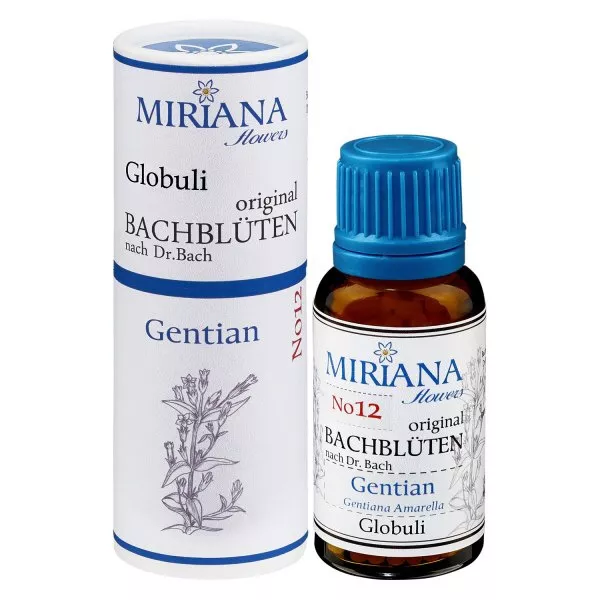 12 Gentian, 20g Bach-Globuli, MirianaFlowers