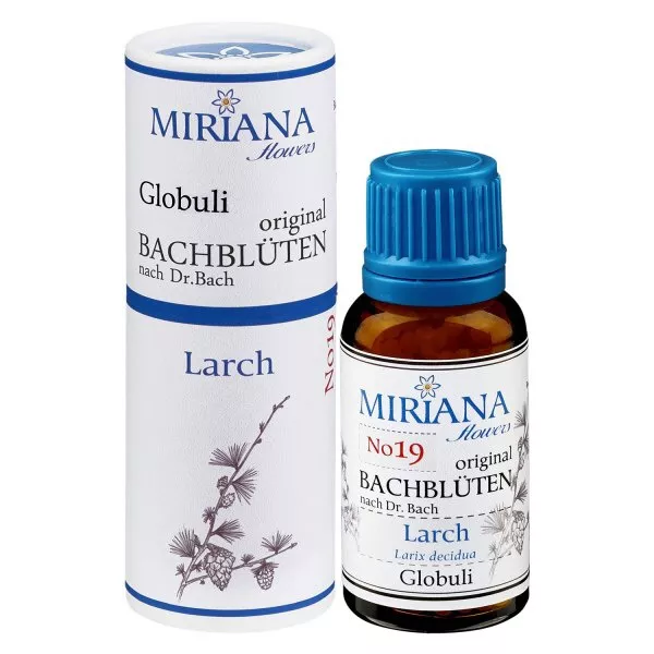 19 Larch, 20g Bach-Globuli, MirianaFlowers