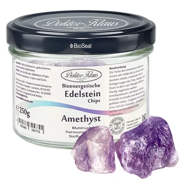 Amethyst Natur Edelsteine Doktor-Klaus noWaste