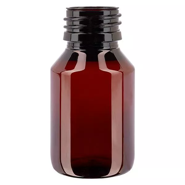 PET Flasche 50ml PP28 ohne Verschl.