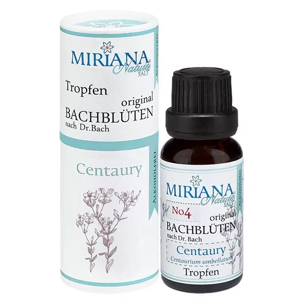 4 Centaury, 20ml Essenz (Ohne Alkohol), MirianaNature