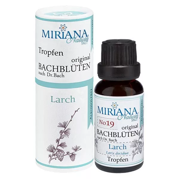 19 Larch, 20ml Essenz (Ohne Alkohol), MirianaNature