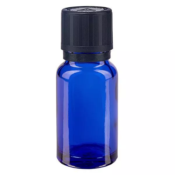 10ml blaue Tropf.. OV KiSi Bli schwarz/1mm ApoGlas