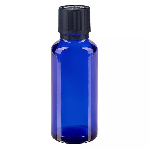 30ml blaue Tropf.. OV KiSi Bli schwarz/1mm ApoGlas