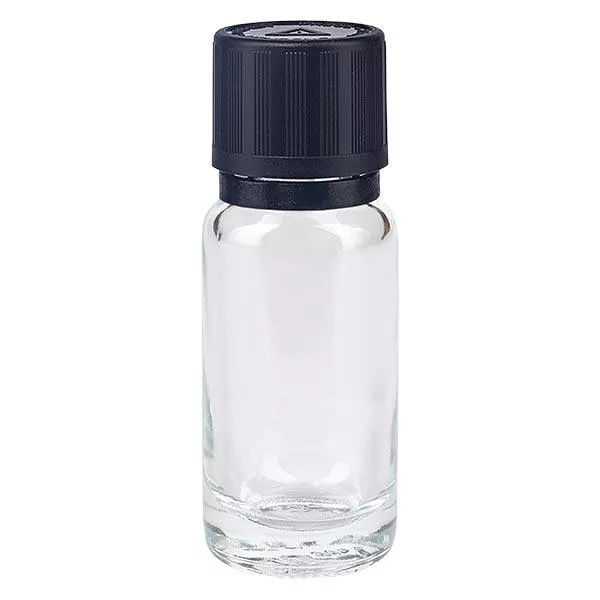 10ml klare Tropf.. OV KiSi Bli schwarz/1mm ApoGlas