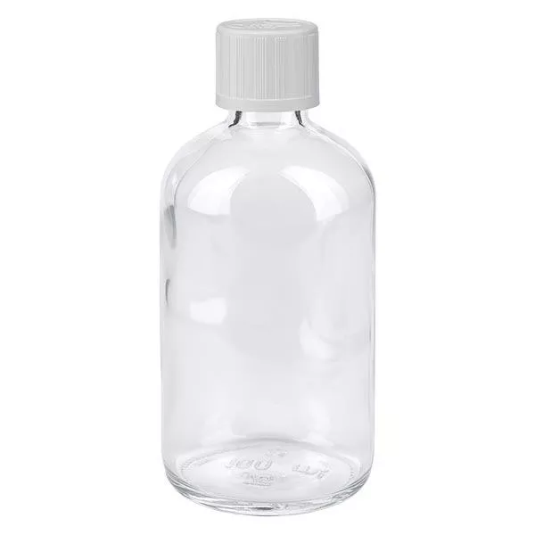 100ml klare Tropf.. STD KiSi weiss/1.2mm ApoGlas