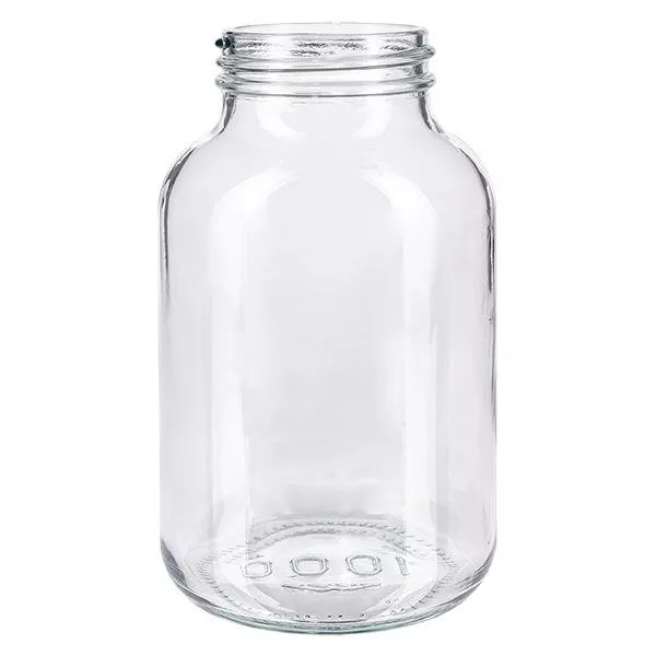 1000ml Weithalsflasche Klarglas