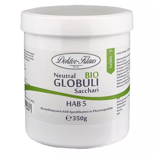 350g BIO Neutral Globuli Gr. 5