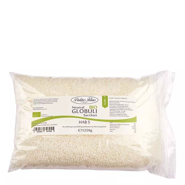 1250g BIO Neutral Globuli Gr. 5