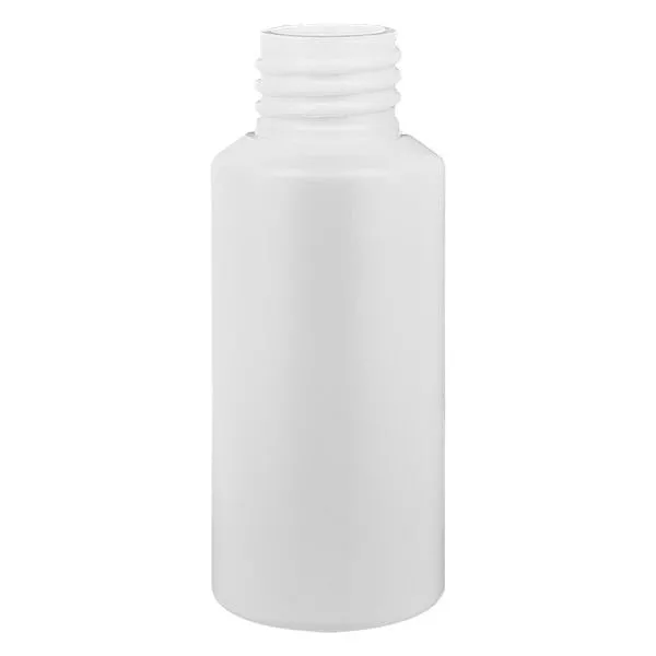 Apothekenflasche HDPE 30ml weiss, ohne Verschl.